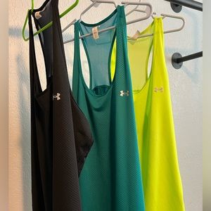 3 Under Armour workout Tanks